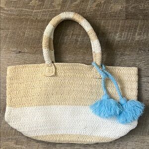 Altru Made For Good Straw Beach Bag